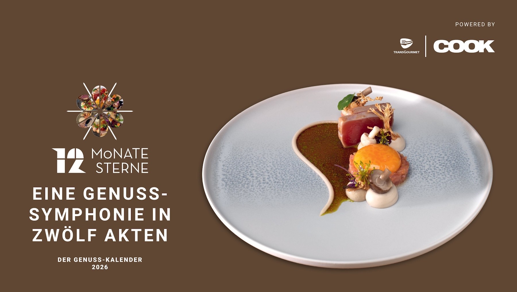 12 Monate 12 Sterne – Der exklusive Gourmet-Kalender